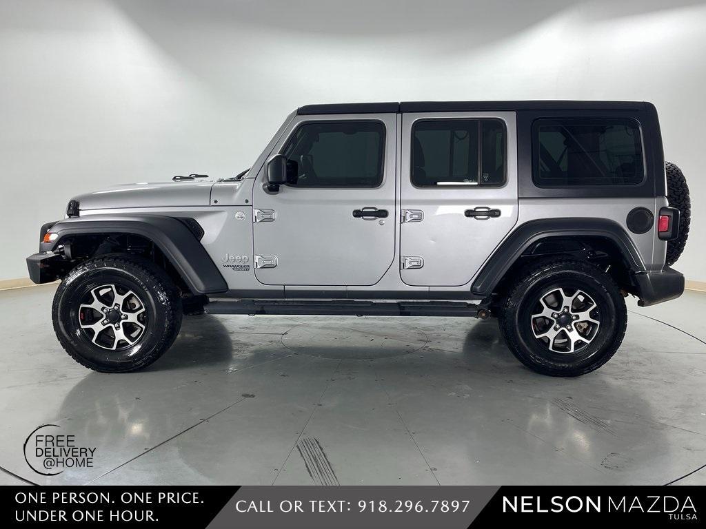 used 2018 Jeep Wrangler Unlimited car, priced at $20,501