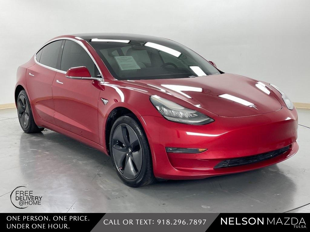 used 2018 Tesla Model 3 car, priced at $16,599