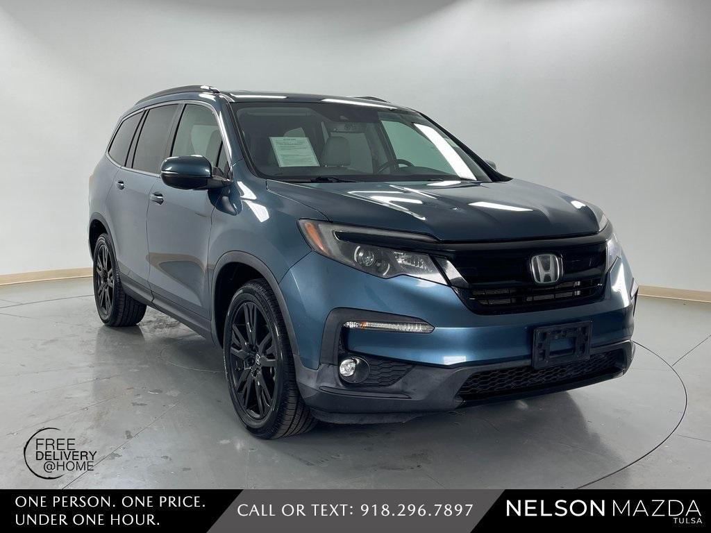 used 2021 Honda Pilot car, priced at $21,611