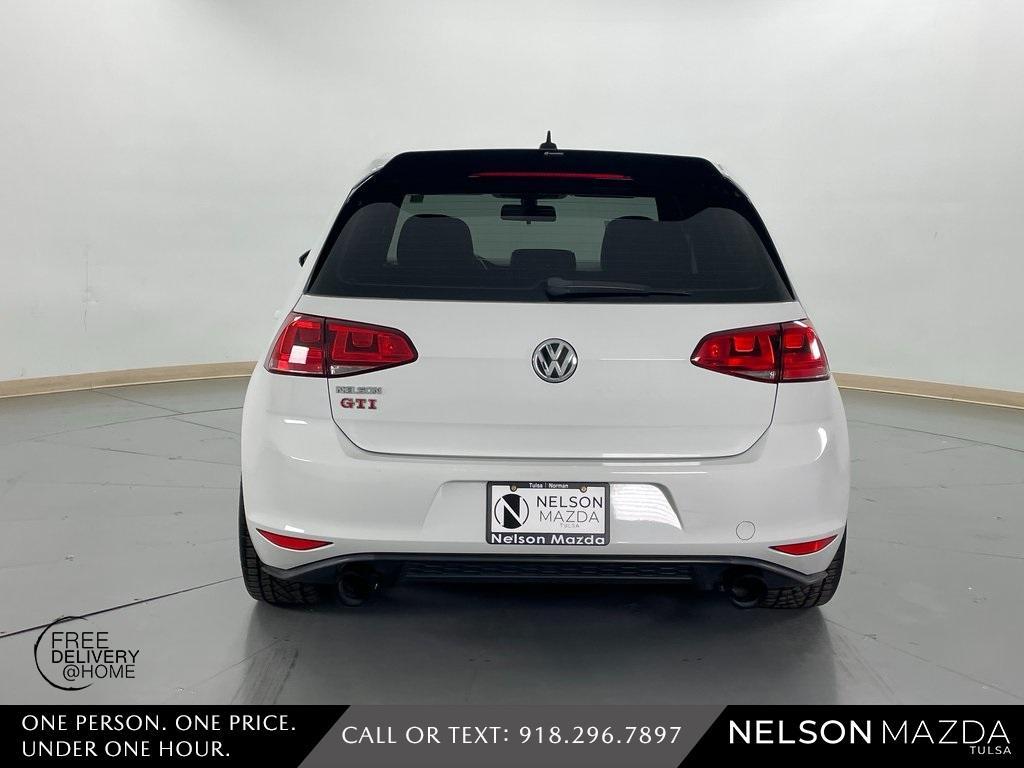 used 2017 Volkswagen Golf GTI car, priced at $15,837