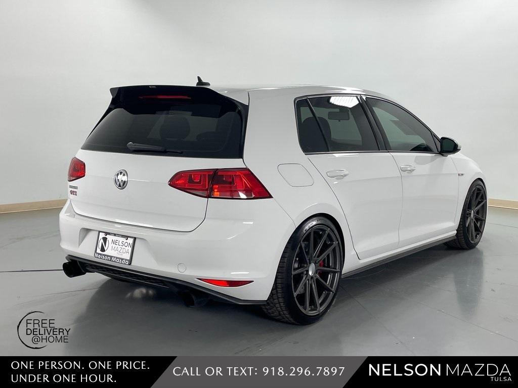 used 2017 Volkswagen Golf GTI car, priced at $15,837