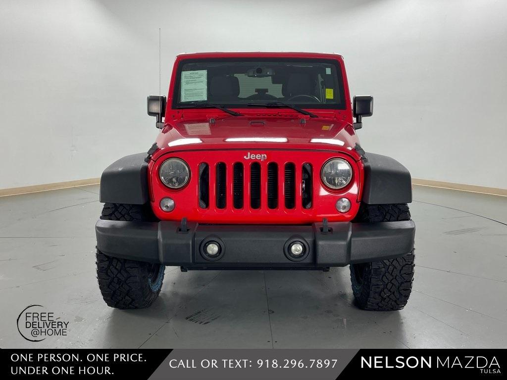 used 2016 Jeep Wrangler Unlimited car, priced at $19,939