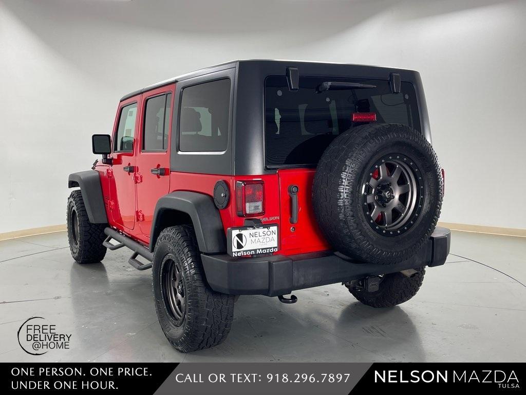 used 2016 Jeep Wrangler Unlimited car, priced at $19,939