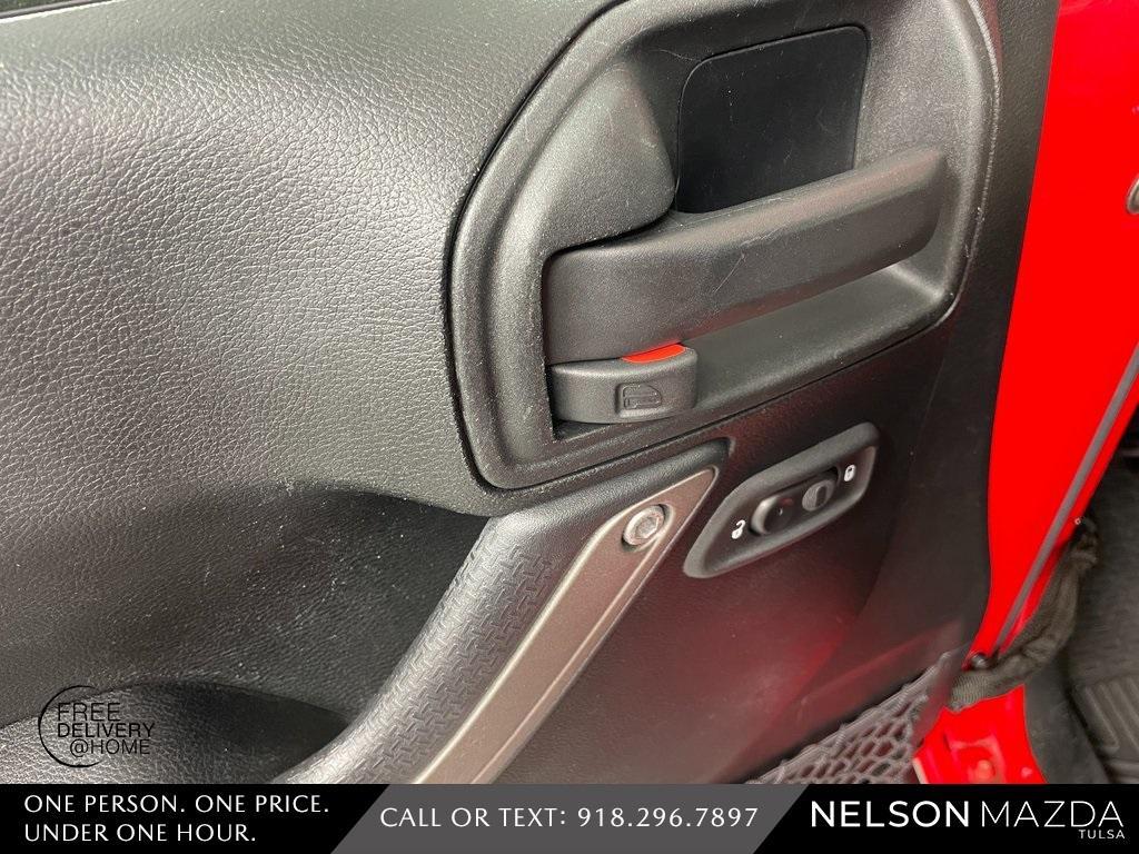 used 2016 Jeep Wrangler Unlimited car, priced at $19,939