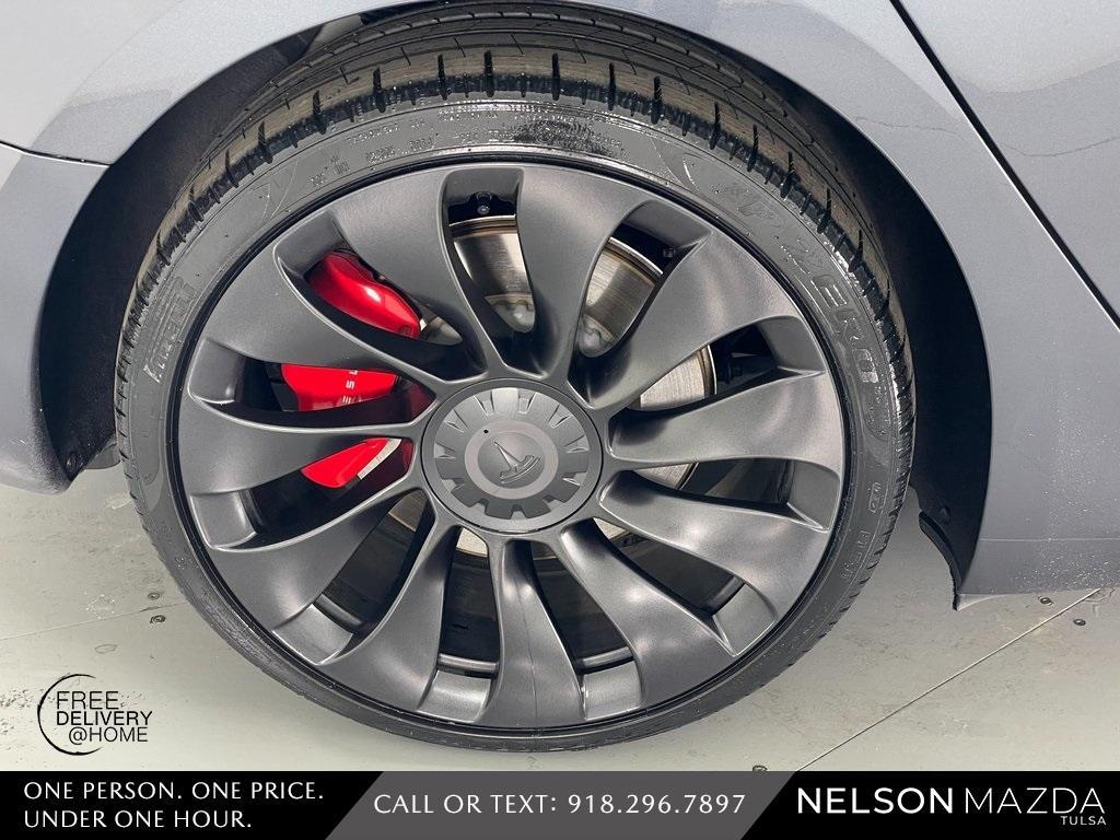 used 2023 Tesla Model 3 car, priced at $29,422
