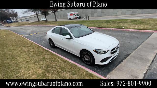 used 2024 Mercedes-Benz C-Class car, priced at $36,291