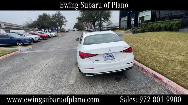 used 2024 Mercedes-Benz C-Class car, priced at $36,291