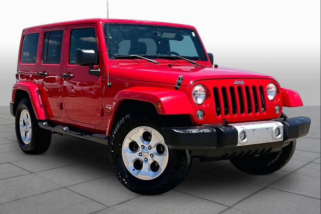 used 2015 Jeep Wrangler Unlimited car, priced at $16,495