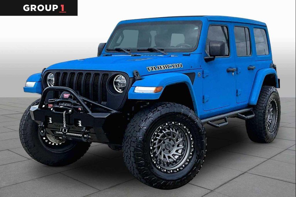 used 2020 Jeep Wrangler Unlimited car, priced at $33,500