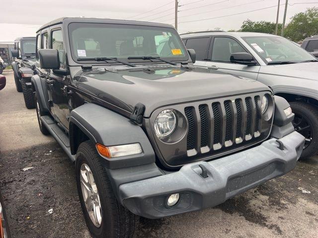 used 2020 Jeep Wrangler Unlimited car, priced at $17,791
