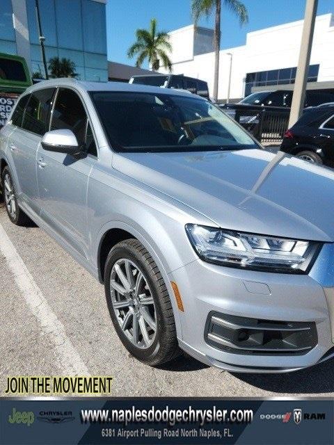 used 2018 Audi Q7 car, priced at $18,861