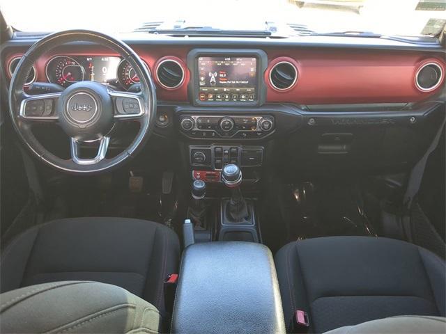 used 2022 Jeep Wrangler Unlimited car, priced at $36,196