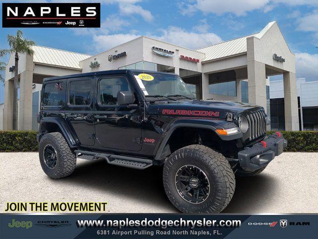 used 2020 Jeep Wrangler Unlimited car, priced at $31,291