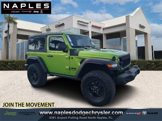 used 2025 Jeep Wrangler car, priced at $34,792