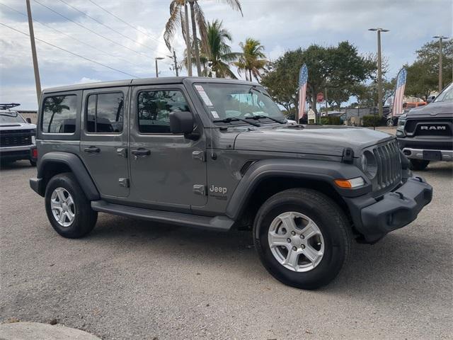 used 2018 Jeep Wrangler Unlimited car, priced at $15,961