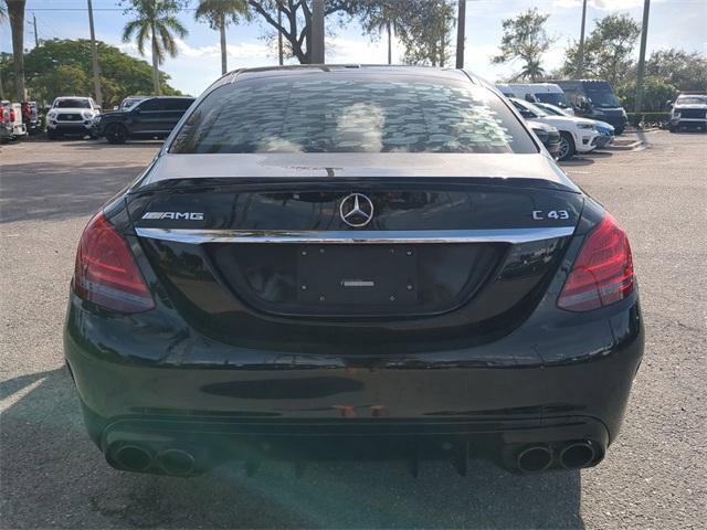 used 2019 Mercedes-Benz AMG C 43 car, priced at $25,961