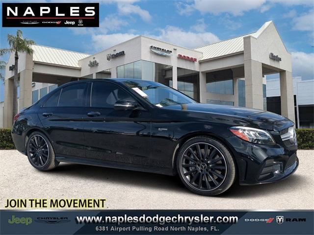 used 2019 Mercedes-Benz AMG C 43 car, priced at $25,961