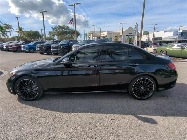 used 2019 Mercedes-Benz AMG C 43 car, priced at $25,961