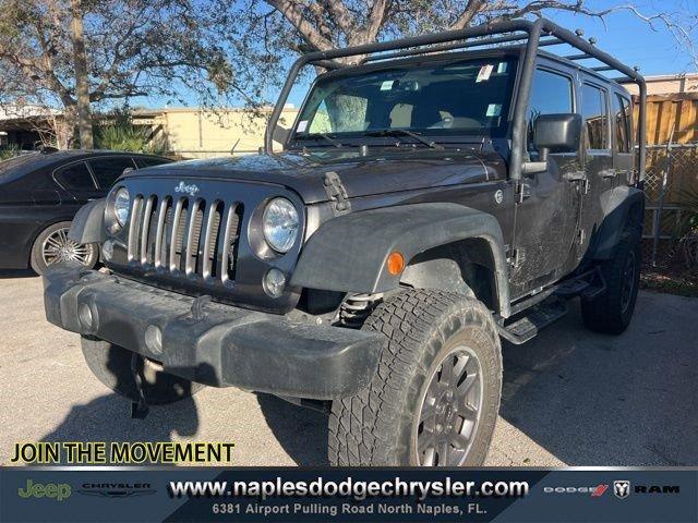 used 2017 Jeep Wrangler Unlimited car, priced at $16,731