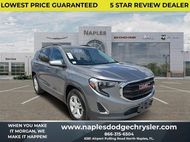 used 2020 GMC Terrain car, priced at $17,413