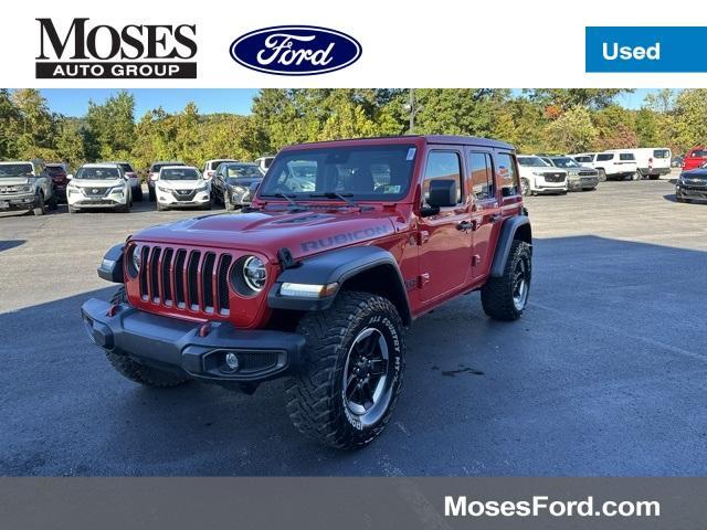 used 2021 Jeep Wrangler Unlimited car, priced at $24,400