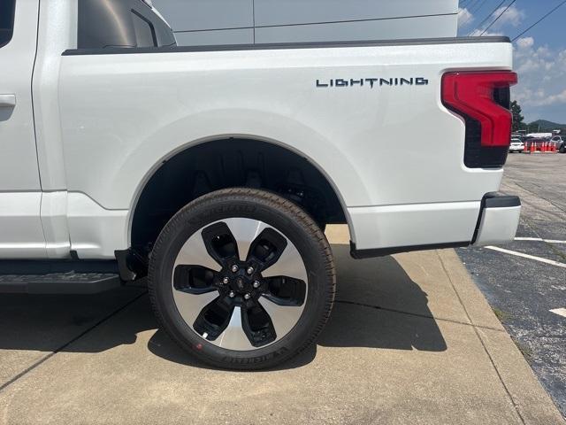 new 2025 Ford F-150 Lightning car, priced at $75,555