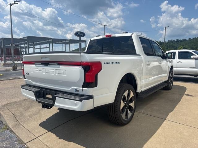 new 2025 Ford F-150 Lightning car, priced at $75,555