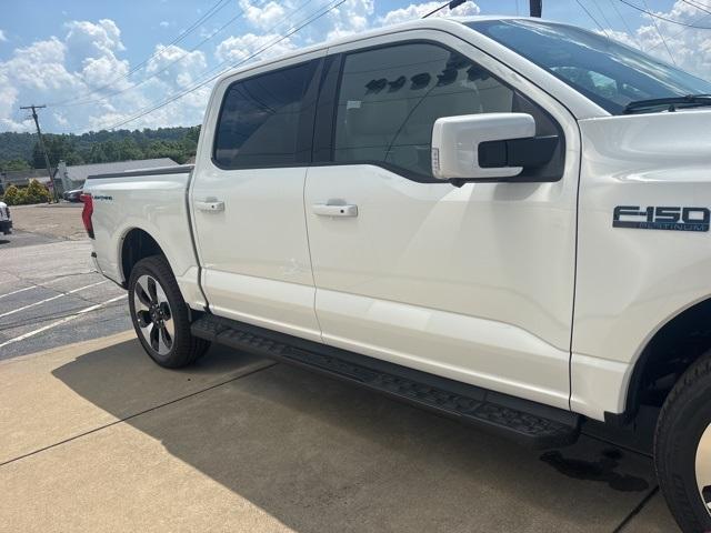new 2025 Ford F-150 Lightning car, priced at $75,555