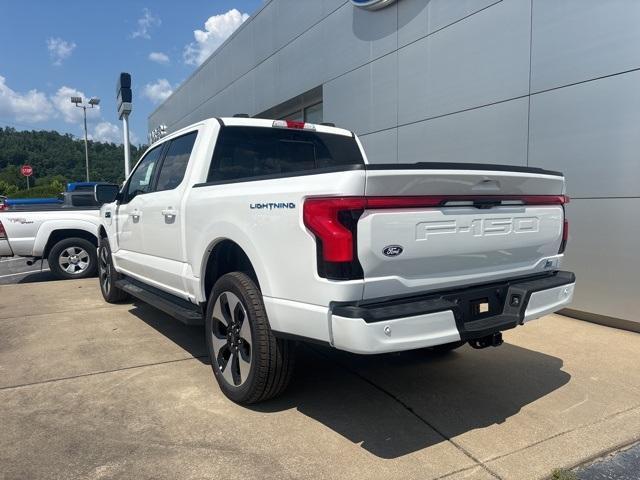 new 2025 Ford F-150 Lightning car, priced at $75,555