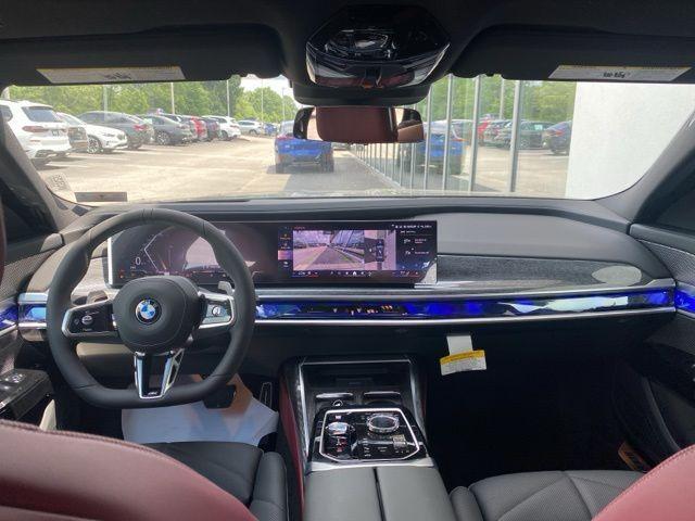 new 2025 BMW 740 car, priced at $106,055