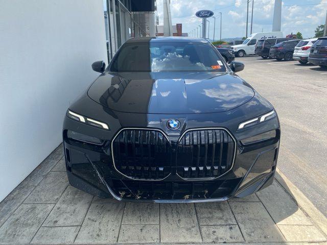 new 2025 BMW 740 car, priced at $106,055