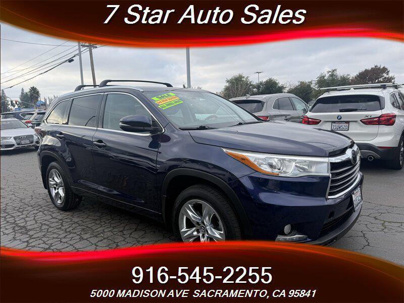 used 2016 Toyota Highlander car, priced at $18,675