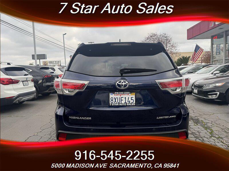 used 2016 Toyota Highlander car, priced at $18,675