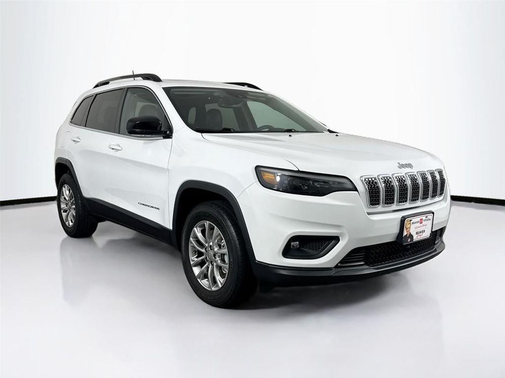 used 2022 Jeep Cherokee car, priced at $27,500