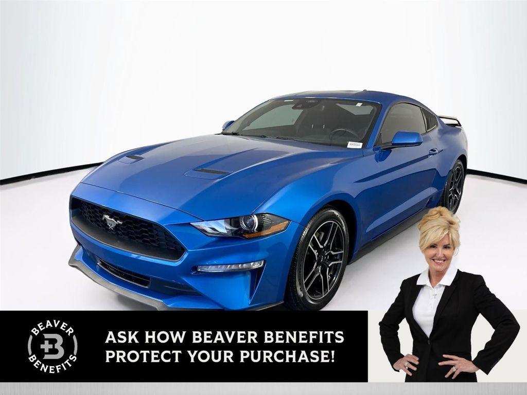 used 2021 Ford Mustang car, priced at $21,500