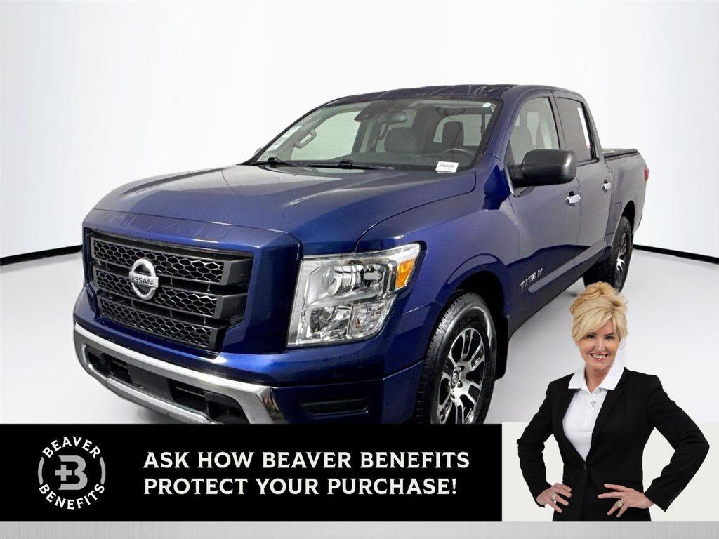 used 2021 Nissan Titan car, priced at $22,500