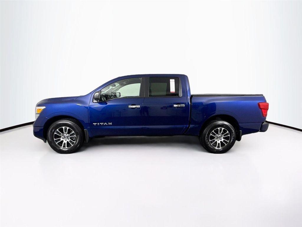 used 2021 Nissan Titan car, priced at $22,500