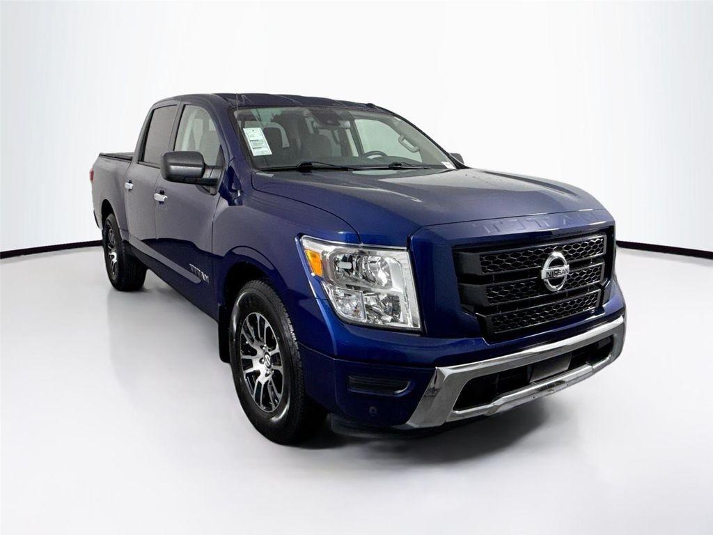 used 2021 Nissan Titan car, priced at $22,500