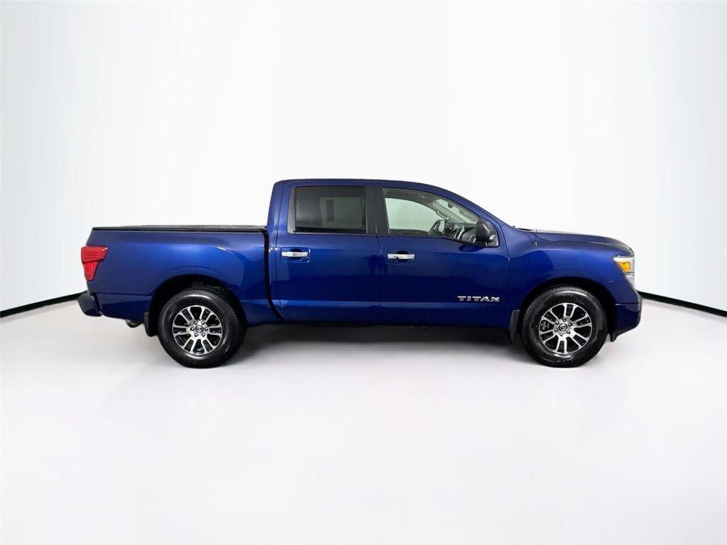 used 2021 Nissan Titan car, priced at $22,500