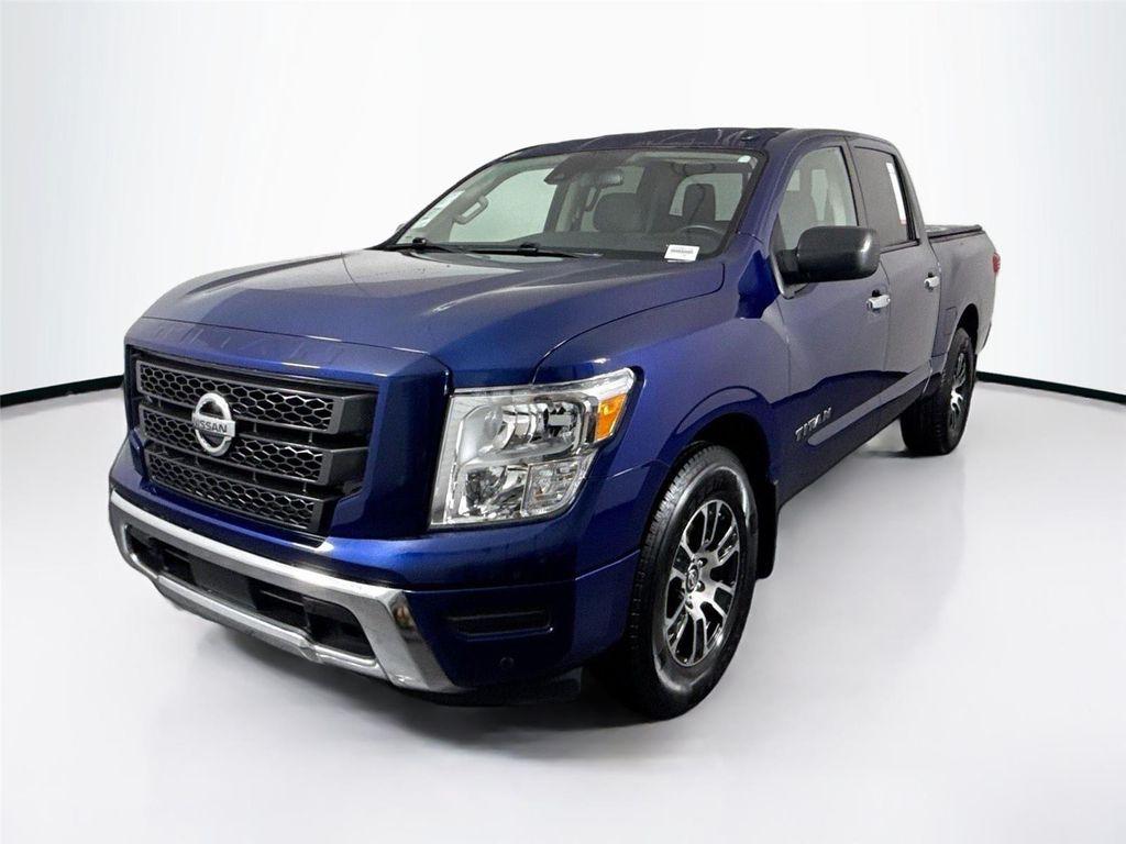 used 2021 Nissan Titan car, priced at $22,500