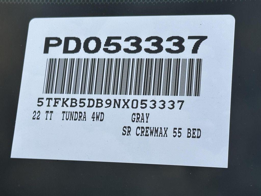 used 2022 Toyota Tundra car, priced at $38,000