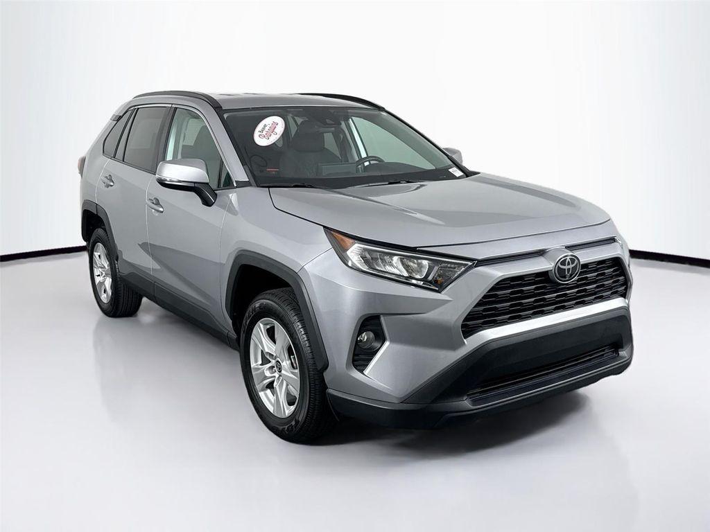 used 2021 Toyota RAV4 car, priced at $18,000