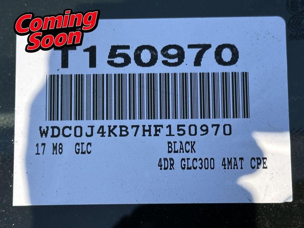 used 2017 Mercedes-Benz GLC 300 car, priced at $25,000