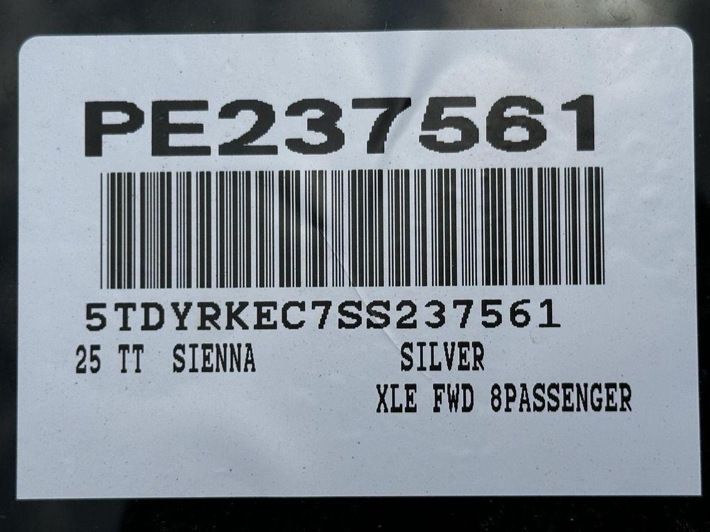 used 2025 Toyota Sienna car, priced at $47,500
