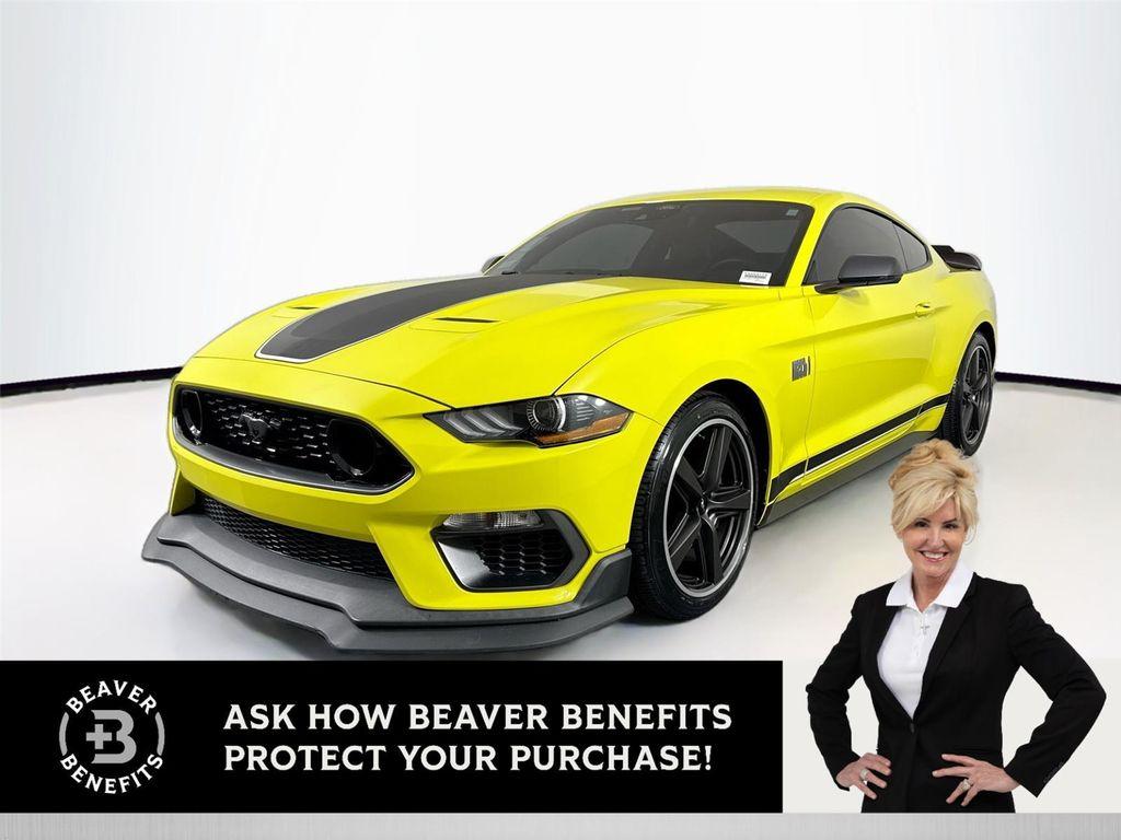 used 2021 Ford Mustang car, priced at $46,000