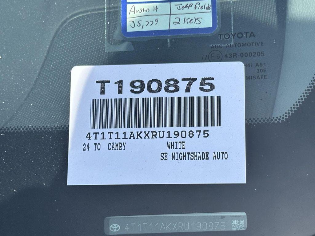 used 2024 Toyota Camry car, priced at $30,000