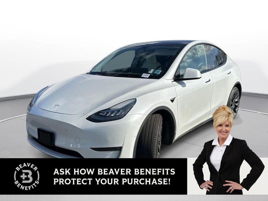 used 2021 Tesla Model Y car, priced at $32,000
