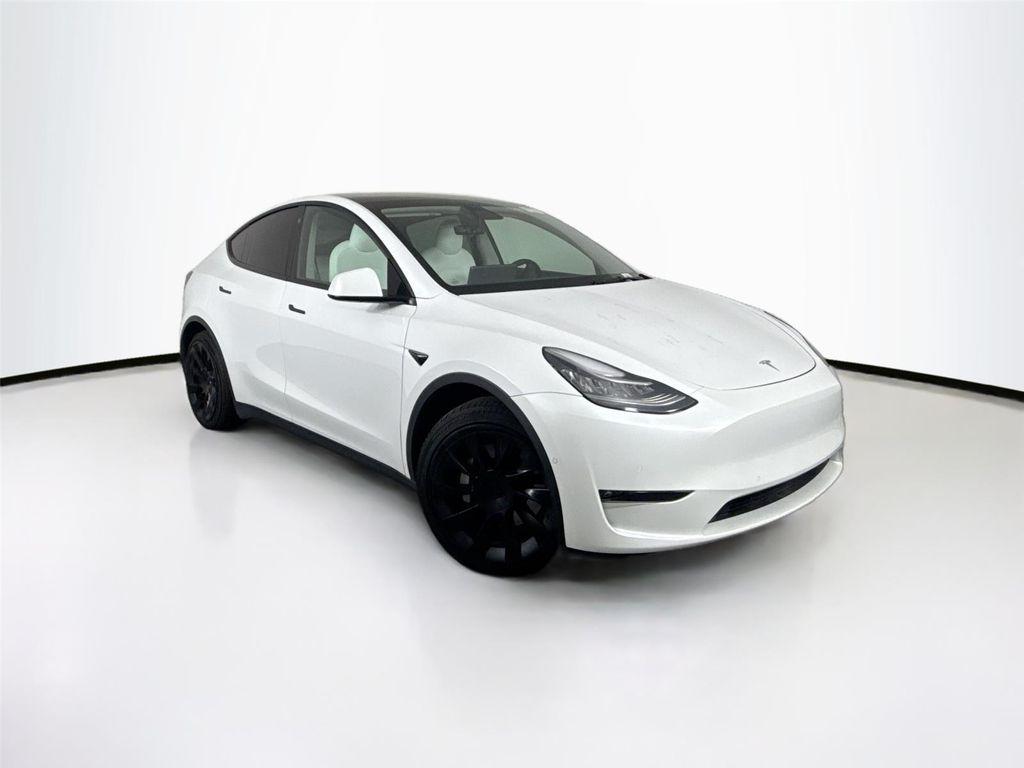 used 2021 Tesla Model Y car, priced at $32,000