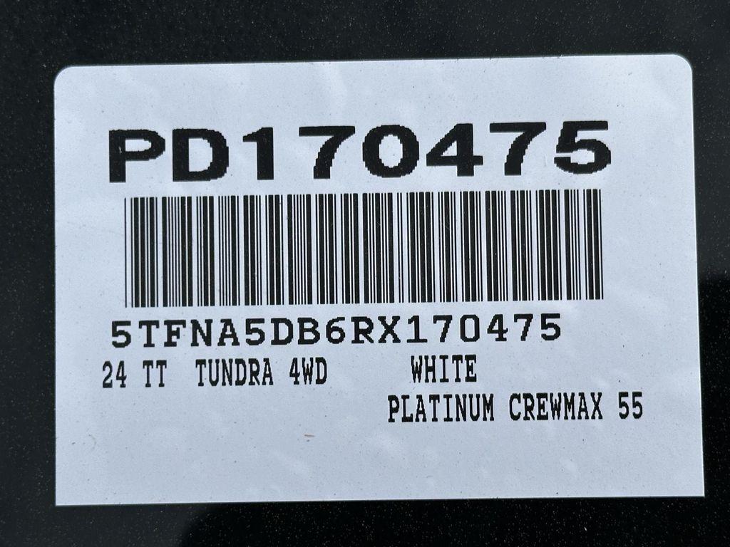 used 2024 Toyota Tundra car, priced at $59,000
