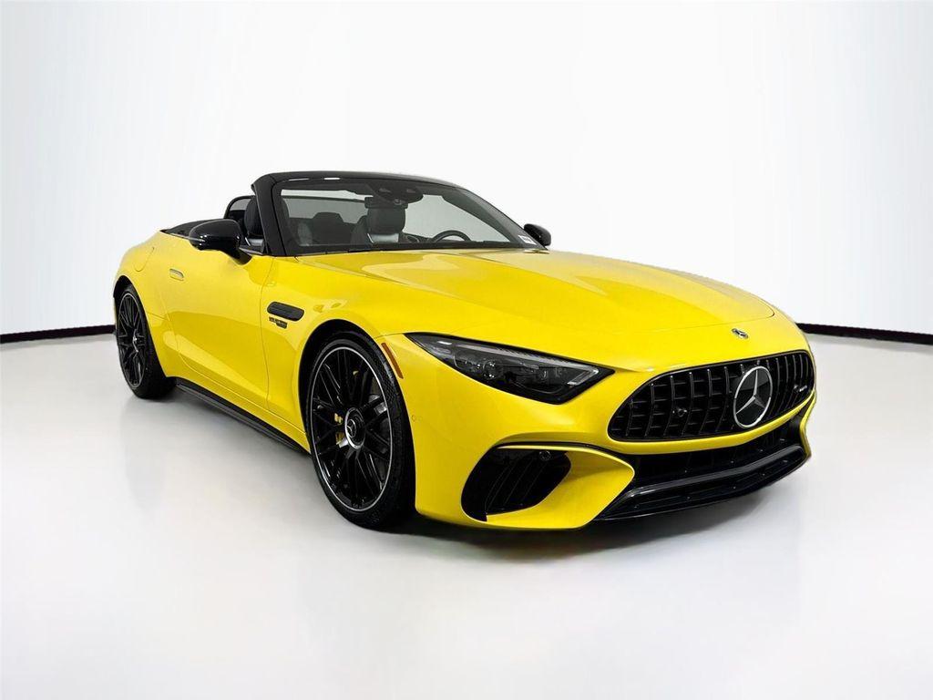 used 2022 Mercedes-Benz AMG SL 55 car, priced at $99,000